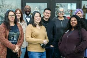 Avivo's diverse mental health clinic team. We have a team of six therapists, a psychiatrist and a psychologist. Our team is diverse with BIPOC and LGBTQ representation. There is expertise in co-occurring concerns, trauma, severe and persistent illness, and other complex barriers such as homelessness and unemployment.