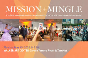 Banner image highlighting Avivo's 2023 Mission + Mingle event.
