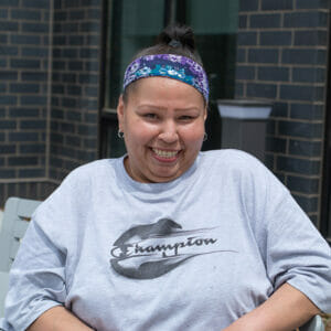 Image showing Toni, a successful Avivo program participant.