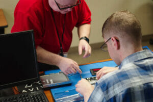 Charley is one of the success stories coming out of Avivo's paid internship program, working at a full-time job that he loves.