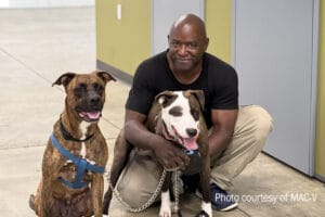 A veteran who was living at Avivo Village, photo courtesy of MAC-V.