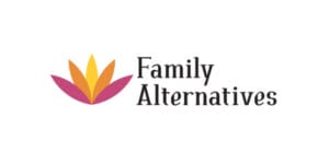Sponsor logo for Family Alternatives.