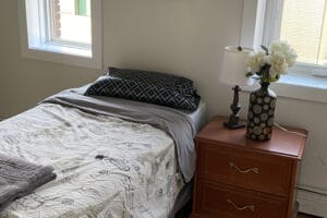 Image of one of Avivo's transitional recovery lodging housing units.
